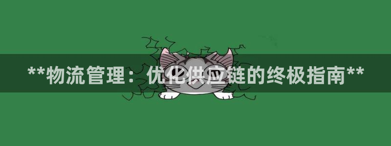28圈加拿大预测：**物流管理：优化