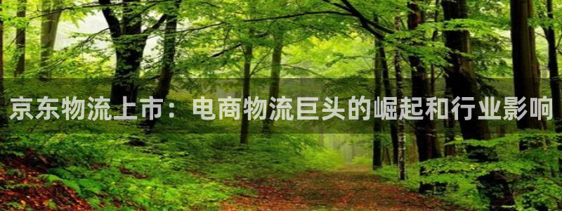 南宫28圈怎么注册：京东物流上市：电