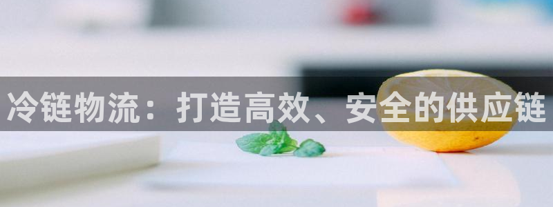 28圈反水什么时候到：冷链物流：打造
