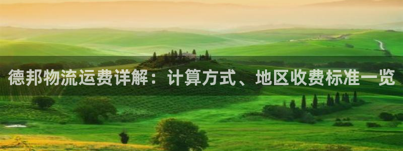 28圈官网链接：德邦物流运费详解：计