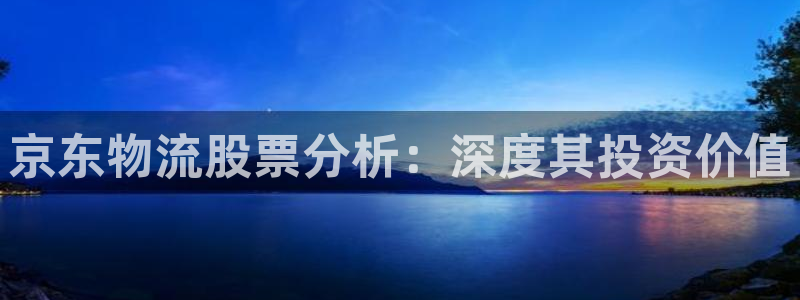 28圈提款一直没到：京东物流股票分析