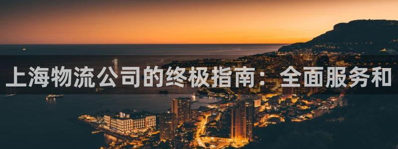 28圈注册地址：上海物流公司的终极指