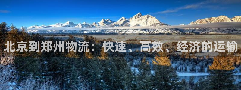 28圈南宫娱乐官网：北京到郑州物流：