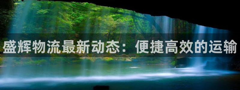 28圈合法吗：盛辉物流最新动态：便捷